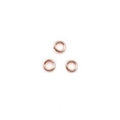 Rose Gold Filled jump rings 0.64x3mm x 20pcs