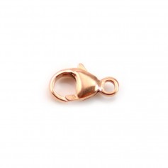 Gold Filled Pink Lobster Clasp 4.8x9mm x 1pc