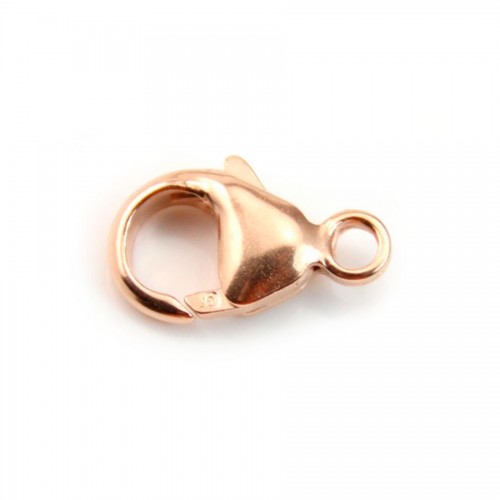 14 carats rose gold filled lobster 6x11.5mmx 1pc
