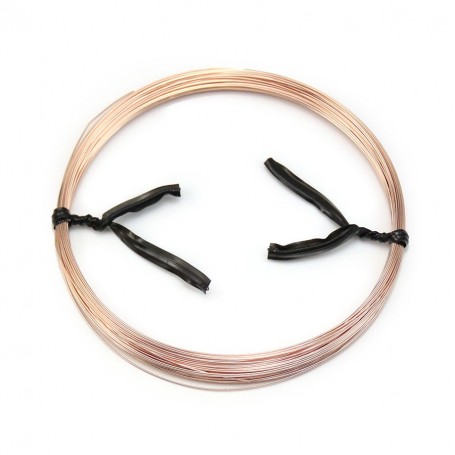14k rose gold filled wire 0.4mm x 1m