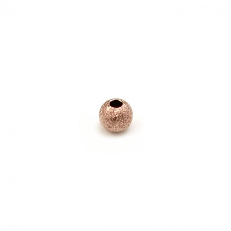 Diamond ball, in 14 carat pink gold filled, 1 * 3mm x 10pcs