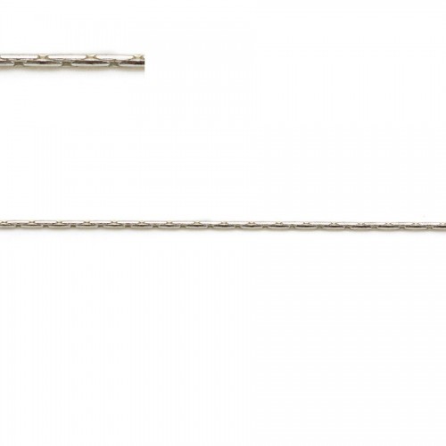 925 sterling silver serpentine chain 0.5mm x 50cm