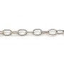 Sterling silver 925 oval Chain 4x6mm x 50cm