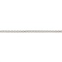925 sterling silver oval link chain 1.3 x1.6 x 0.35mm x 50cm