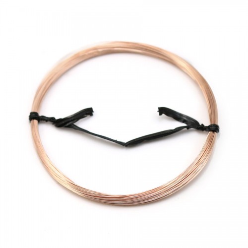 14k rose gold filled wire 0.33mm x 1m