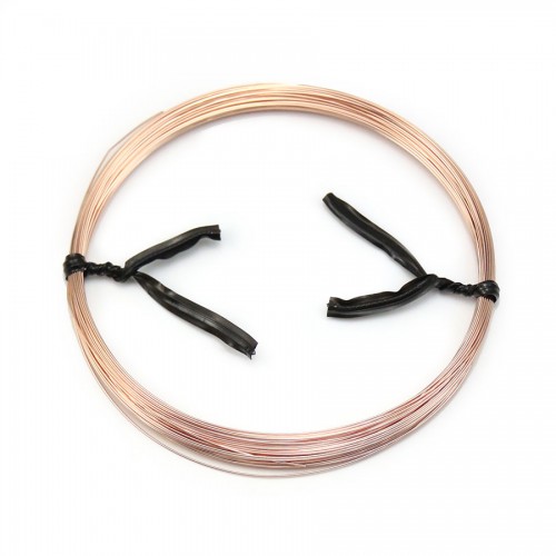 14k rose gold filled wire 0.4mm x 1m