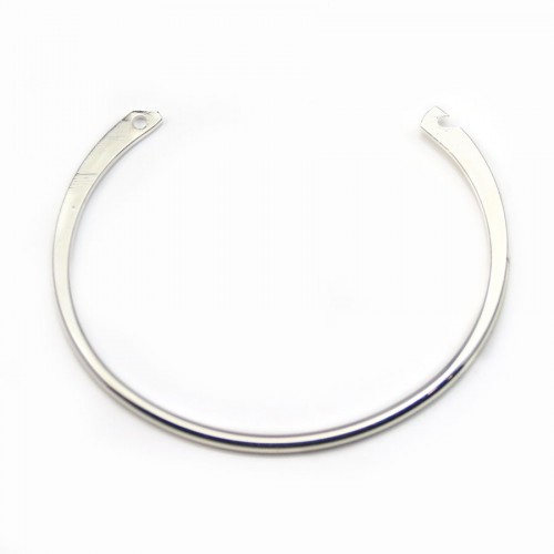 Flexibler Ring, silberfarben, 64mm x 1Stück