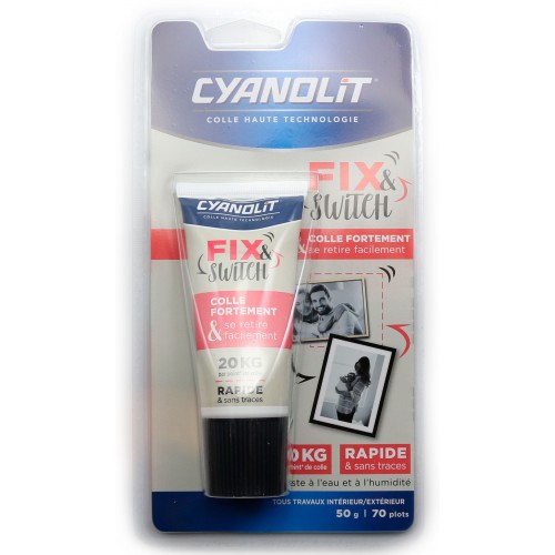 Colle Cyanolit, colle fix & switch x 1pc