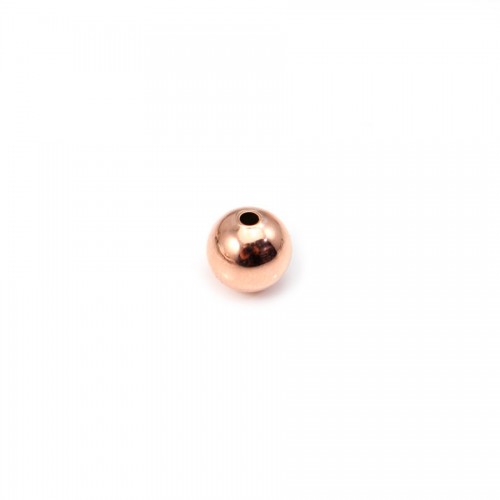  ball by "flash" Gold pink on brass 1.4x5mm x 10pcs