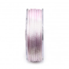 Rattail cord light pink 1.5mm x 25m