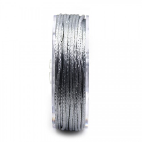 Rattail cord grey 1.5mm X 25m