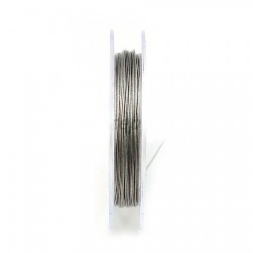 Bead Stringing Wire grey 0.35mm x 10m