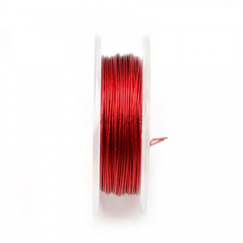 7-core fio vermelho 0,45mm x 10 m