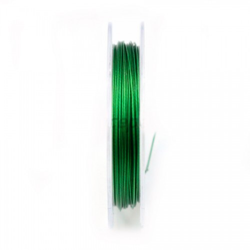 Jade green 7 fios de arame x 10 m