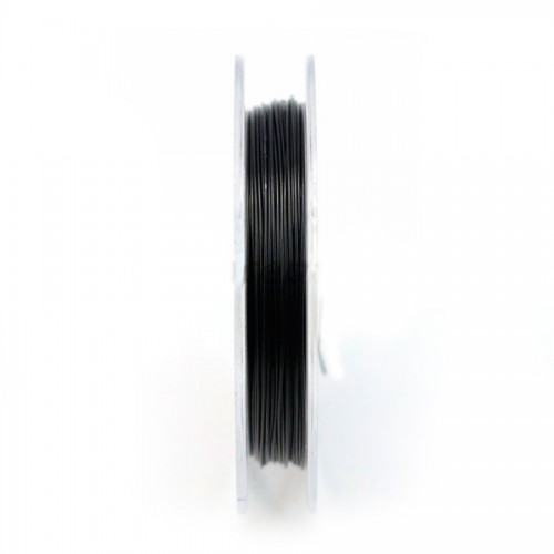 Cable negro de 7 núcleos de 0,38 mm x 10 m