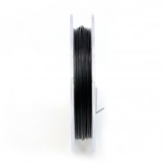 Kabeldraht 7-adrig schwarz 0.45mm x 10 m