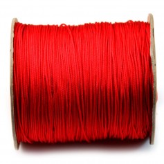 Fil polyester rouge 1 mm x 2 m