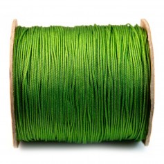 Grasgrünes Polyestergarn 1mm x 250 m