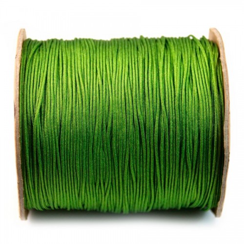  Green Thread polyester 1mm x 2 m
