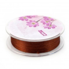 Brown polyester thread 0.3 mm x 300m