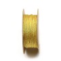 Thread golden polyester 1mm x 18m