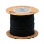 black Thread polyester 0.5mm x 180 m