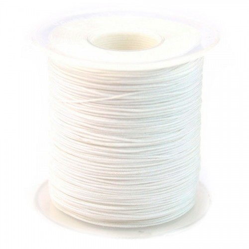 Fil polyester Blanc 0.5mm X 5 m
