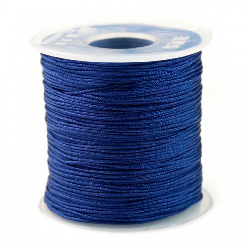 Navy blue thread polyester 0.8mm x 5 m