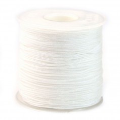 white Thread polyester 0.8mm x 100 m