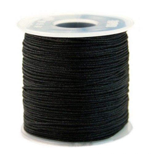 black Thread polyester 0.8mm X 100 m