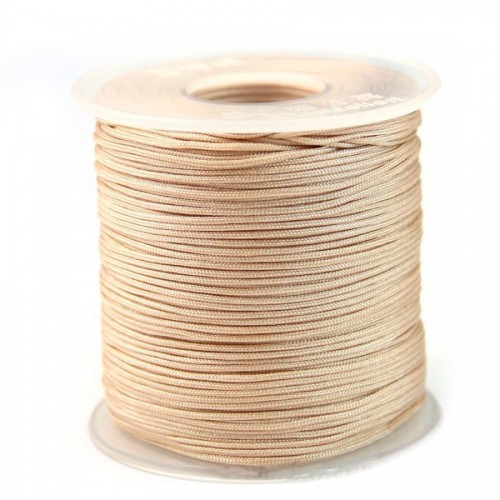 Beige thread polyester 0.8mm x 5 m