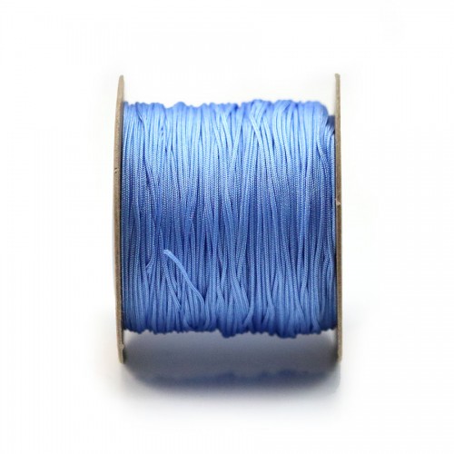Polyestergarn, Farbe hellblau, Größe 0,8 mm x 5 m
