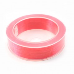 Red elastic thread 0.5mm x 100m