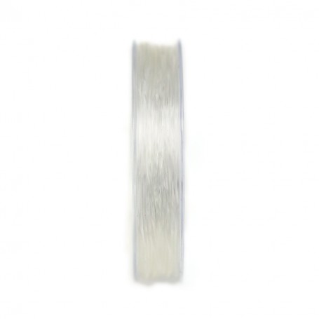 Fil Elastique Transparent pour Bracelet 1mm 100m Fil de Nylon pour