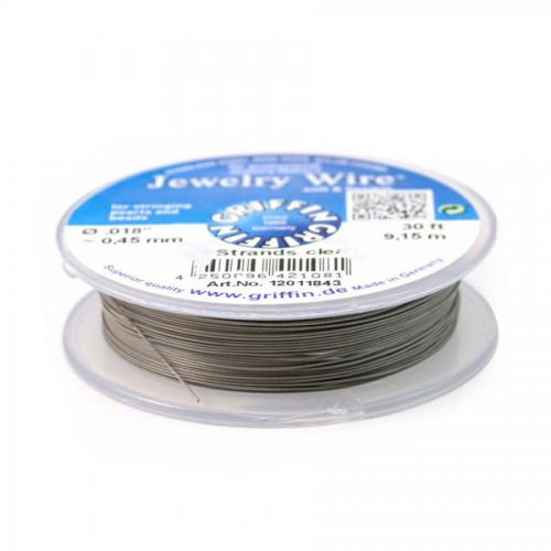 Stringing wire 49 Strand soft flexible 0.45mm x 9.15m