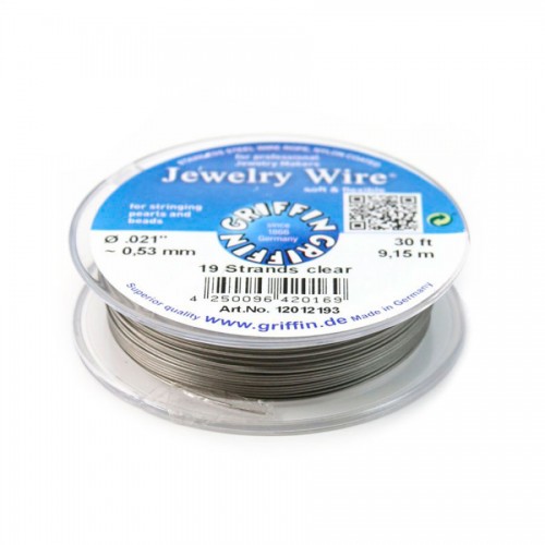 Stringing wire soft flexible 0.53mm x 9.15m