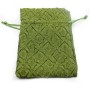 Bag green 9.5x13.5cm x 1pc