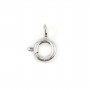 925 sterling silver spring ring clasp 6mm x 1pc