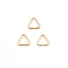 Gold Filled Open Triangle Rings 0.64x5mm x 10pcs