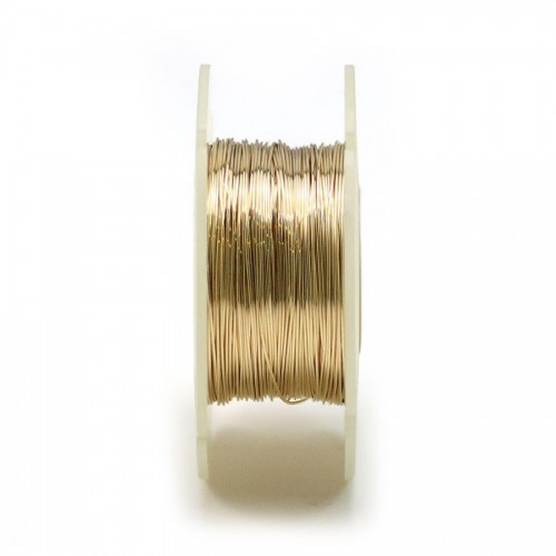 14K gold filled thin wire 0.40mm x 1m
