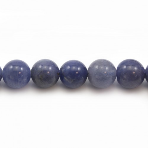 Tanzanite, in the shape of a round, 8mm x 1pc