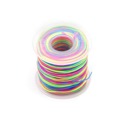 Multicolore Thread polyester 0.8mm x 100 m