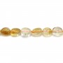 Baroque Citrine size 11x14mm approximately x 39cm