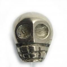 Pyrite Skull 8mm x 2pcs
