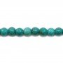 Turquoise green treated round 3mm x 20pcs