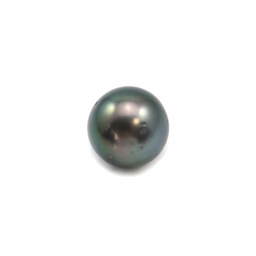 Perla coltivata di Tahiti, rotonda, 9-10 mm, D x 1 pz