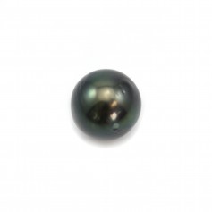 Perle de culture de Tahiti, ronde, 8-8.5mm, D x 1pc