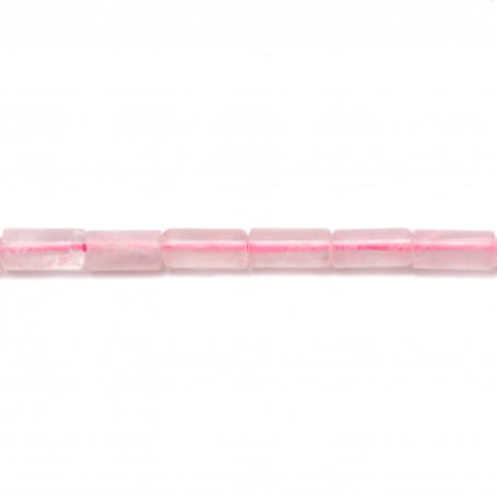 Rose Quartz Tube 3x5mm x 20pcs 