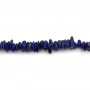 Lapis-lazuli en forme chips x 40cm 