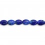 Lapis lazuli oval 12x16mm x 1pc